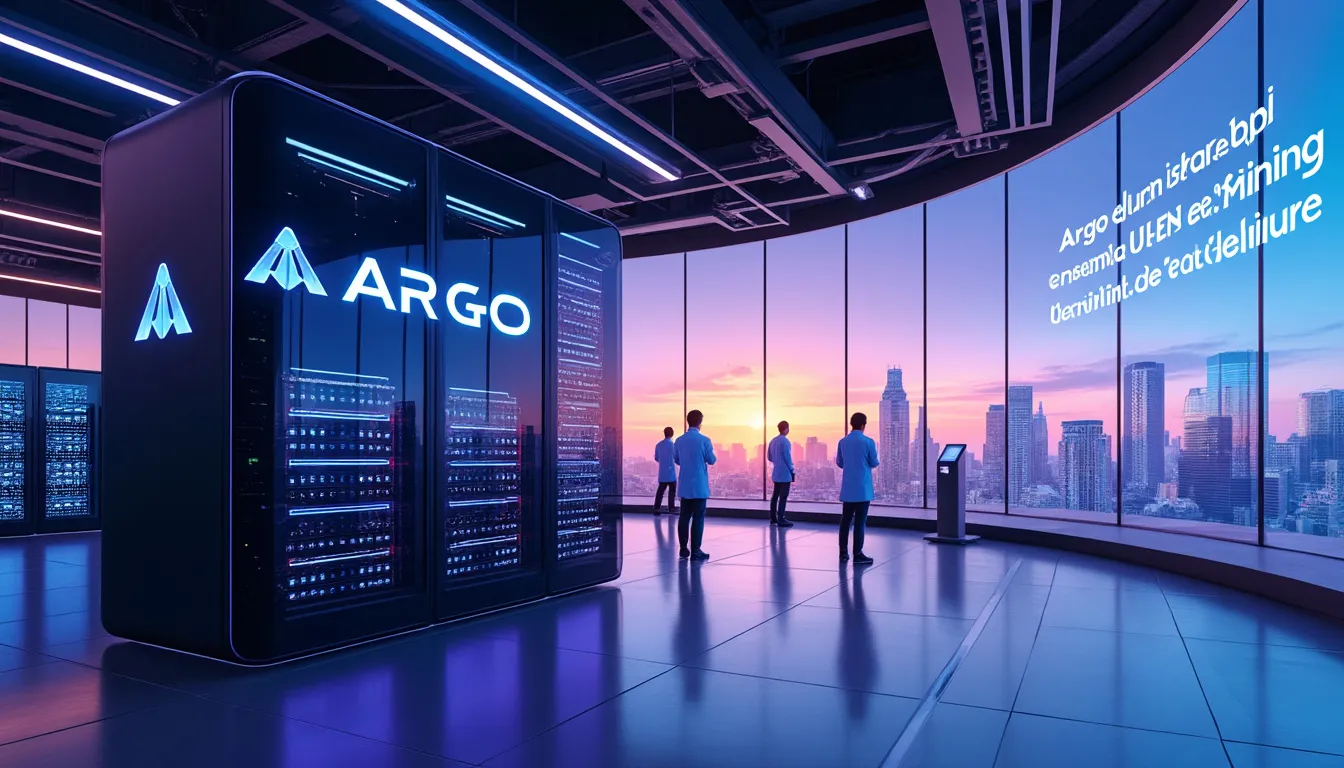 argo blockchain annonce son ambition de doubler sa capacité de minage de bitcoin par le biais de l'acquisition stratégique de gem mining, renforçant ainsi sa position sur le marché des cryptomonnaies.