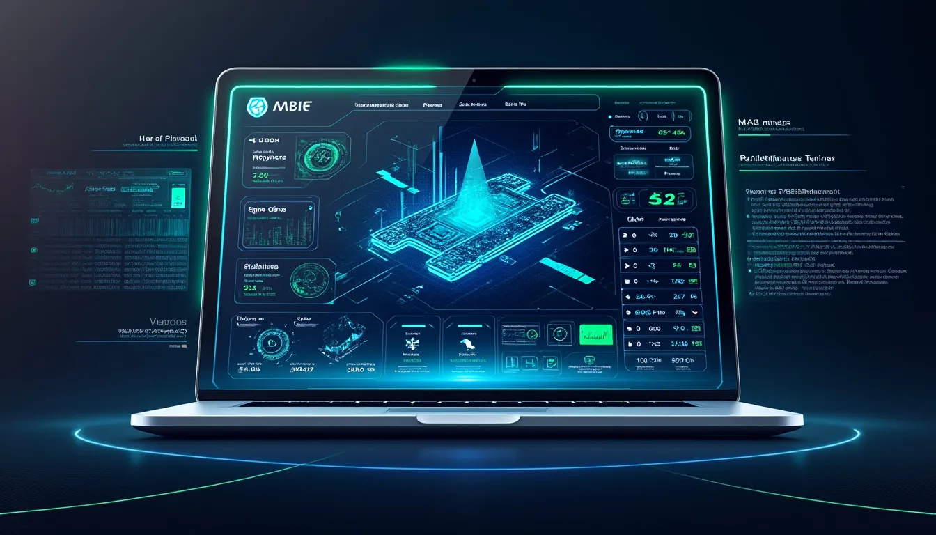 console de minage affichant le hashrate courant, les parts acceptées et la ligne de prélèvement du développeur