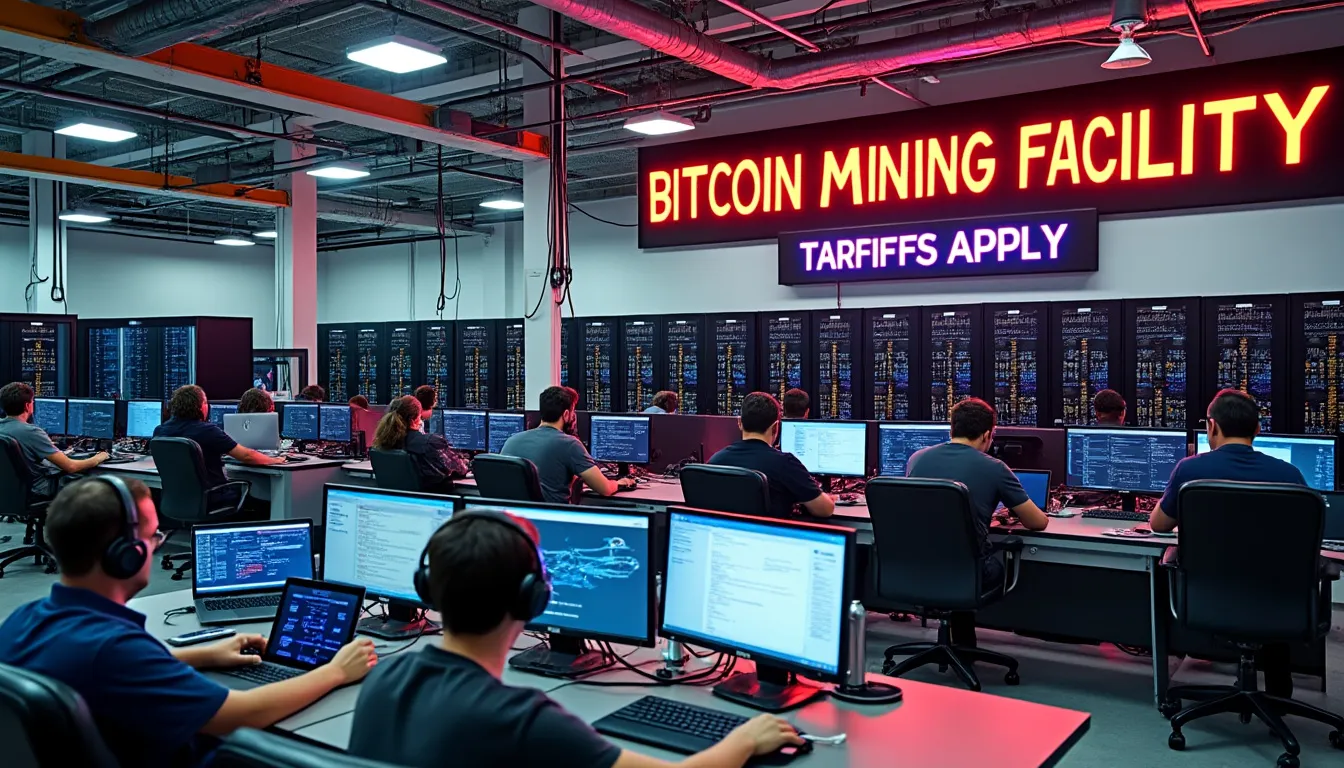 découvrez comment les mineurs de bitcoin aux états-unis s'inquiètent des nouveaux tarifs de 36 % qui menacent leur activité en pleine expansion. analyse des impacts économiques et des défis auxquels ils font face dans un marché en constante évolution.