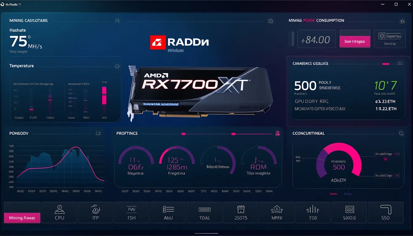 découvrez la radeon rx 7700xt, la carte graphique qui allie puissance et efficacité pour le minage de cryptomonnaies. explorez ses performances exceptionnelles et son excellent rapport qualité-prix, idéal pour les mineurs avertis souhaitant maximiser leurs gains tout en optimisant leur consommation d'énergie.