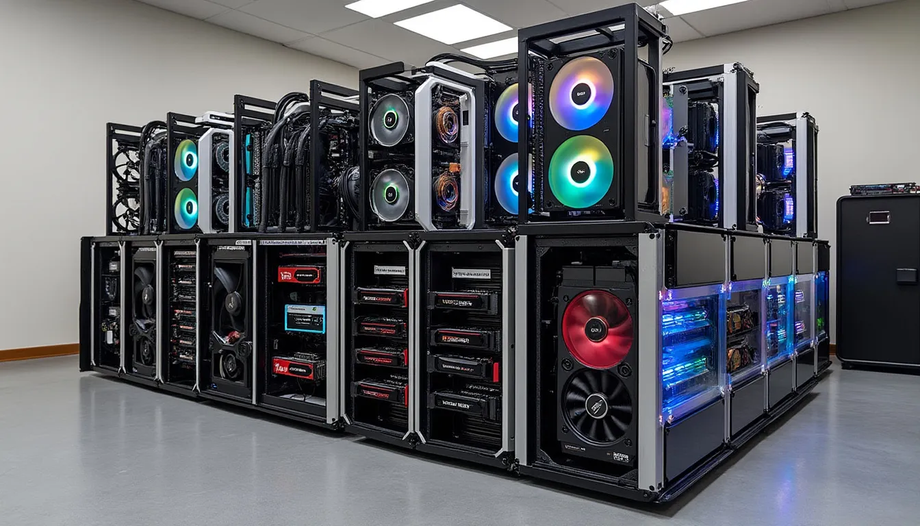 découvrez notre guide complet sur les rigs de minage de crypto-monnaies. idéal pour les débutants, ce contenu vous explique tout ce que vous devez savoir pour vous lancer dans le minage, choisir le bon équipement et optimiser vos gains.