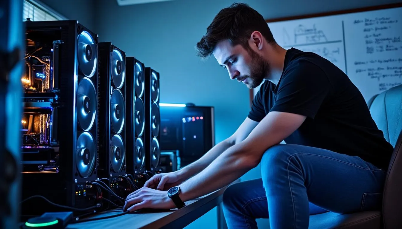 découvrez l'histoire d'un homme de waukesha qui aspire à faire de sa passion pour le minage de cryptomonnaies une véritable entreprise, mais se heurte aux défis posés par son propre générateur. un récit captivant sur l'entrepreneuriat et les obstacles techniques dans le monde des cryptomonnaies.