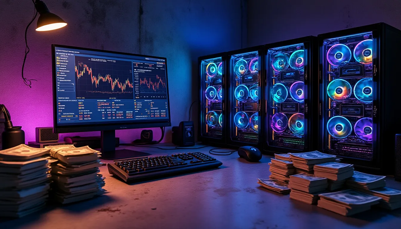 Combien gagne-t-on réellement avec le minage de cryptomonnaies ?