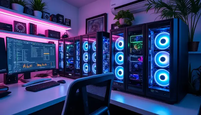 Fabriquer une machine de minage : rig GPU, ASIC, et ce que ça coûte