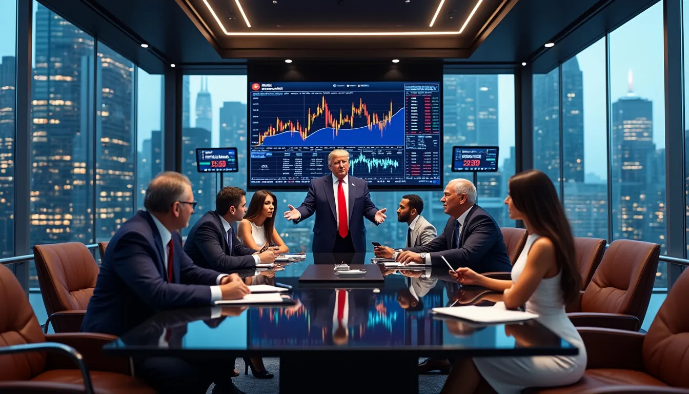 découverte : comment la famille Trump a pris le contrôle d'une entreprise de crypto-monnaie ayant levé des centaines de millions