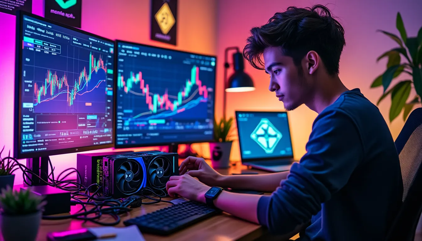 Démarrer dans le minage de crypto monnaie : guide complet pour débutants
