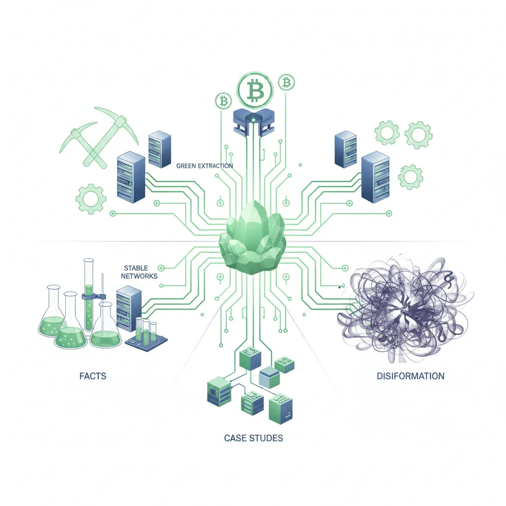Extraction Verte et Réseaux Stables : Démystifier les Idées Reçues sur le Minage de Bitcoin