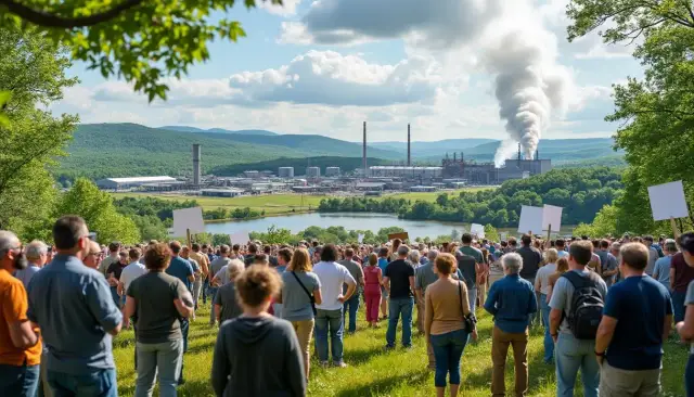 La communauté des Finger Lakes s'oppose à l'installation de minage de cryptomonnaies de Greenridge