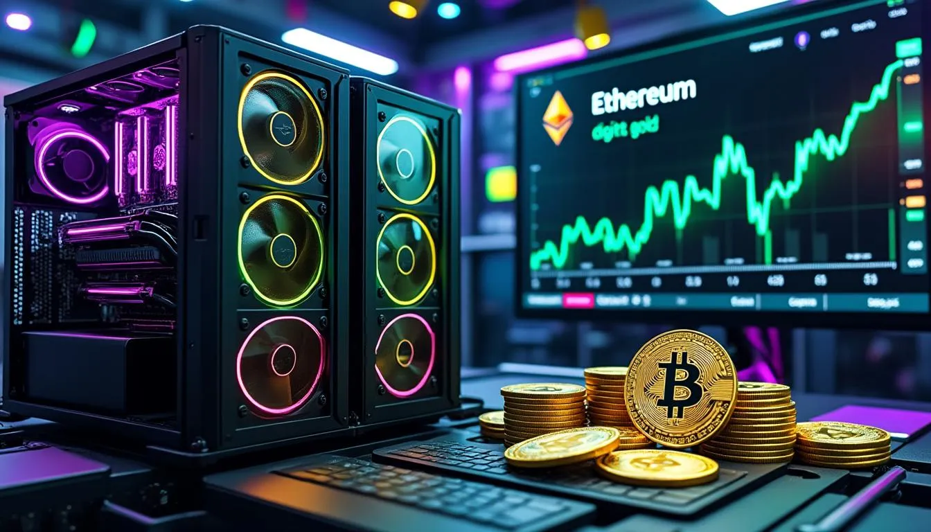 Les nouvelles des coffres d'ETH : une autre entreprise de minage de BTC fait le saut vers Ethereum, le qualifiant d'‘or numérique’