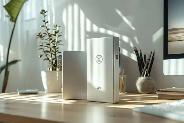 Disque dur externe reconditionné 8 Go : stockage fiable et économique pour tous vos fichiers