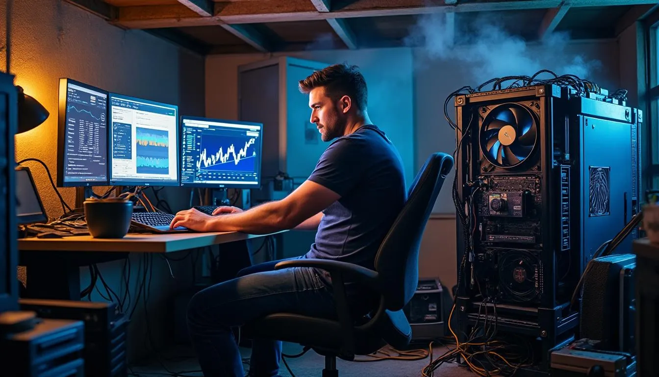 Un homme de Waukesha tente de transformer sa passion pour le minage de cryptomonnaies en entreprise, mais est freinée par son propre générateur.