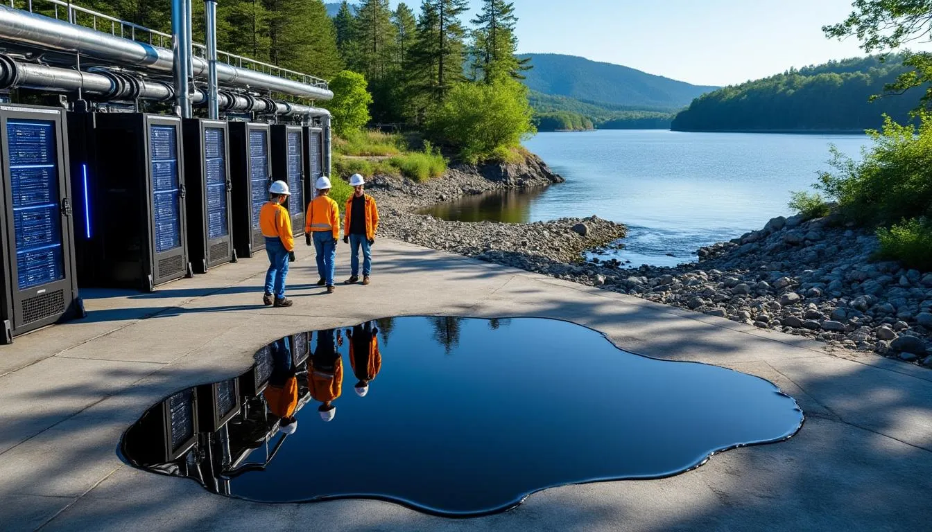 Une fuite de pétrole dans une installation de minage de cryptomonnaies soulève des inquiétudes sur la sécurité de l'eau près du lac Seneca